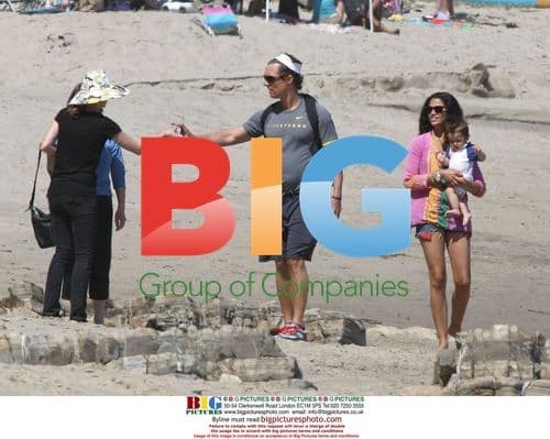 Matthew McConaughey on Malibu Beach