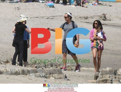 Matthew McConaughey and Camila Alves with baby