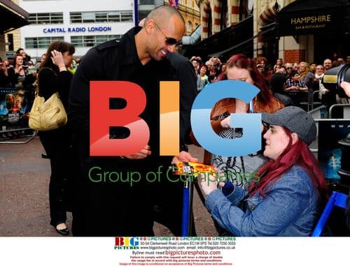 Dwayne Johnson at UK Premiere of Race to Witch Mountain