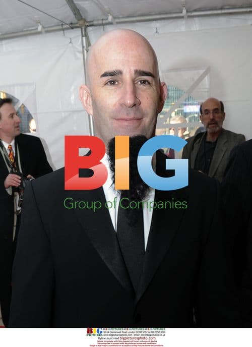 Scott Ian of Anthrax arrives at Rock Hall induction