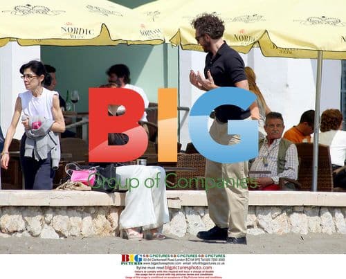 Monica Bellucci and Vincent Cassel with daughter Deva