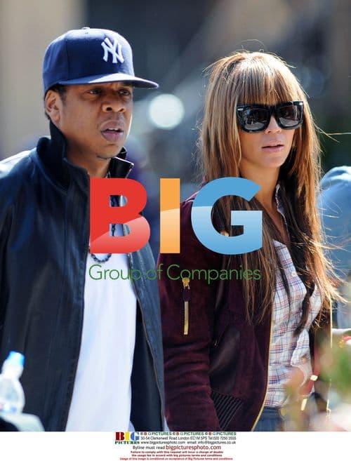 Jay-Z and Beyoncé at Pastis in NYC