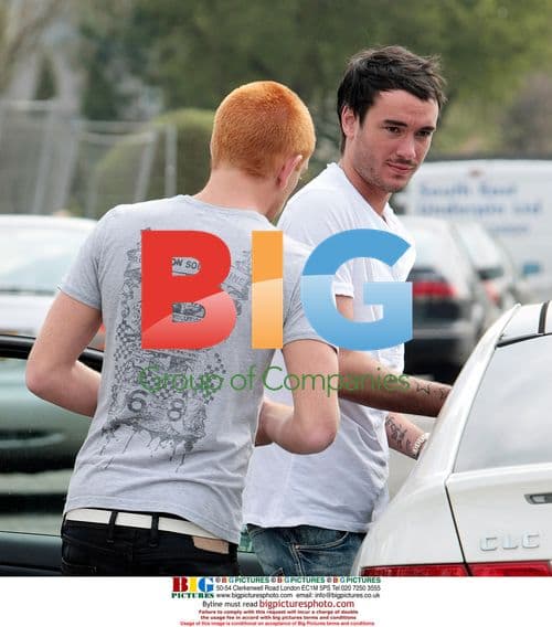 Jack Tweed visits friends in Essex