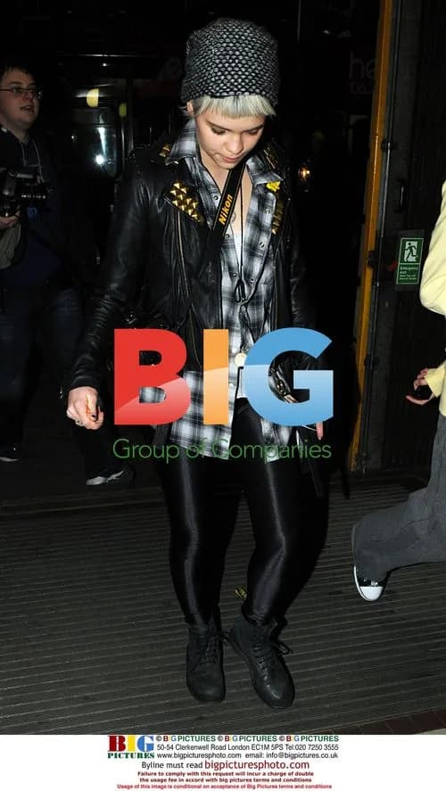 Pixie Geldof Outside Radio 1 Studios