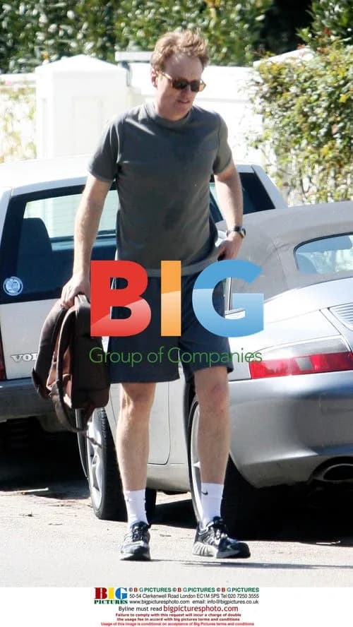 Conan O'Brien arriving home in LA