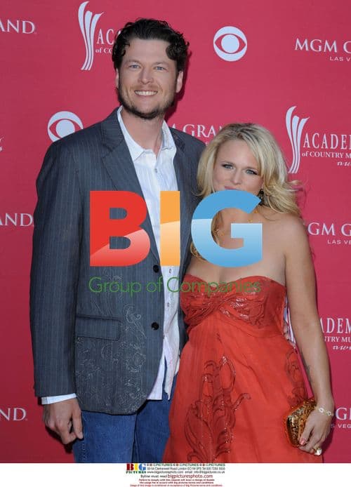 Miranda Lambert and Blake Shelton at ACMs