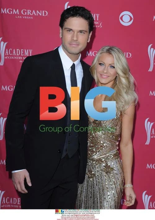 Julianne Hough and Chuck Wicks at ACM Awards