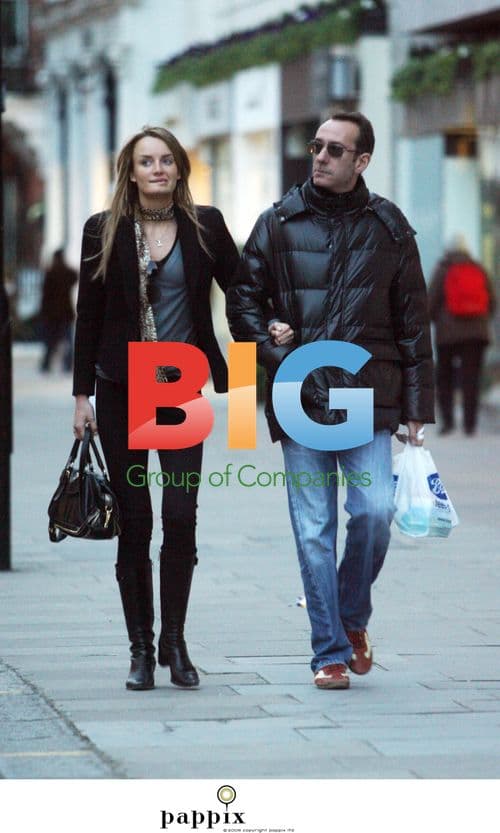 Entrepreneur Robert Hanson with Girlfriend Masha Markova