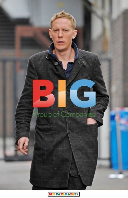 Lawrence Fox outside GMTV studios