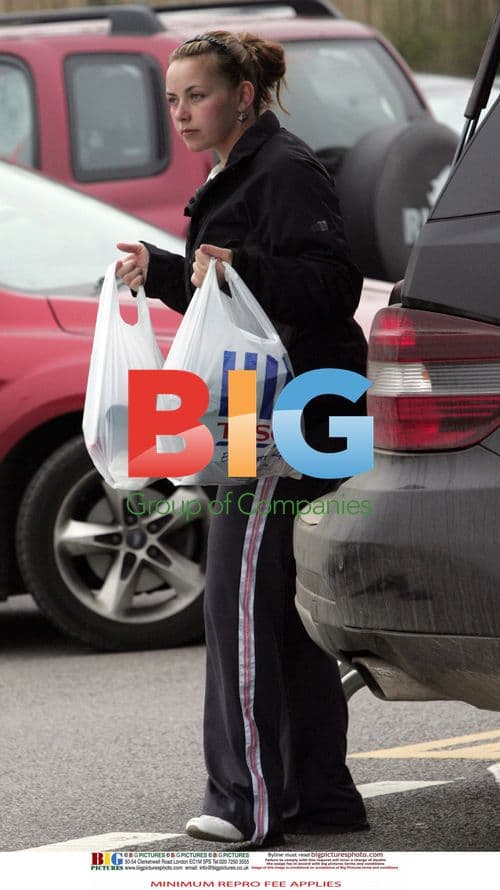 Charlotte Church shopping with baby Dexter