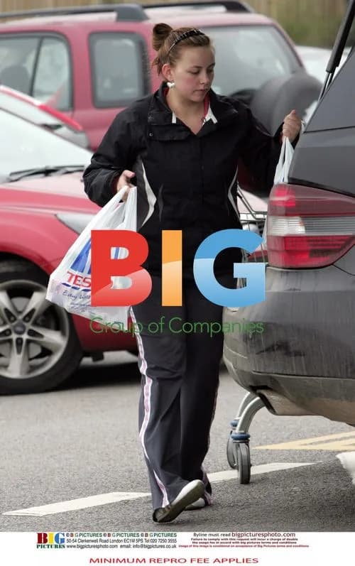 Charlotte Church Shopping at Supermarket