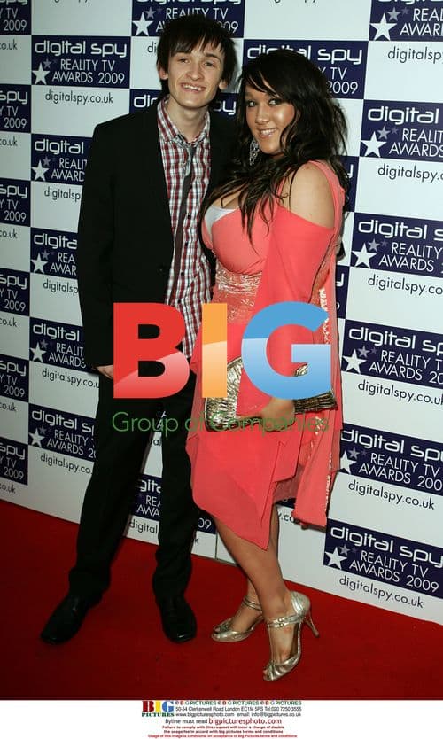 Big Brother stars Luke and Rebecca at Reality TV Awards