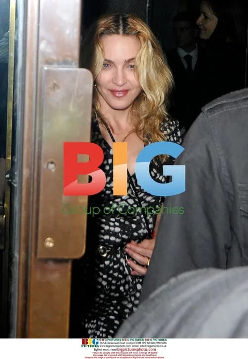 Madonna leaves Cecconi's Restaurant