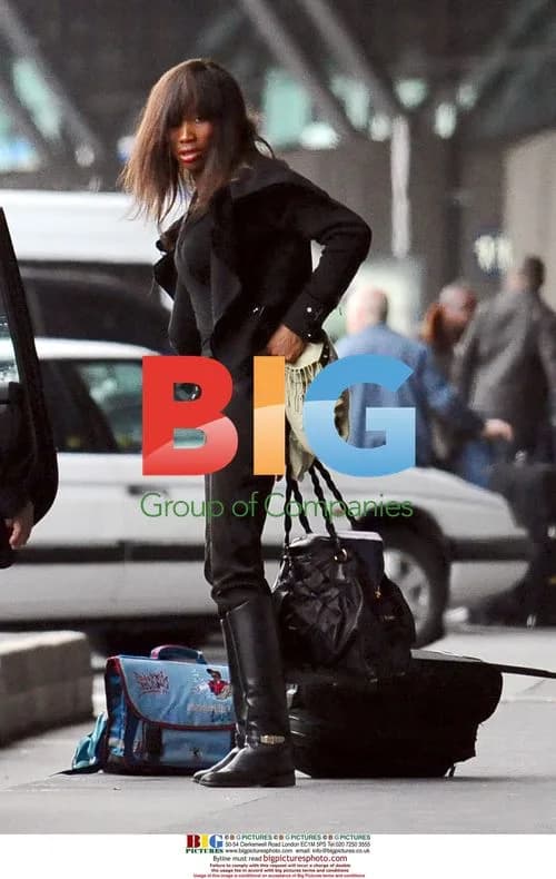 Nicole Coste and son Alexandre Coste leave Paris