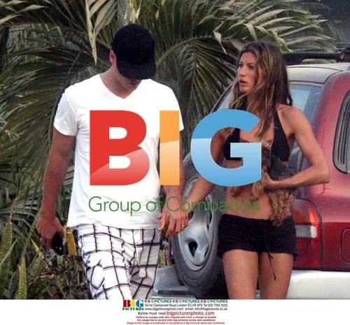 Gisele Bundchen and Tom Brady in Costa Rica