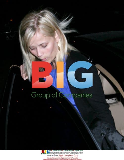 Jake Gyllenhaal and Reese Witherspoon leave restaurant