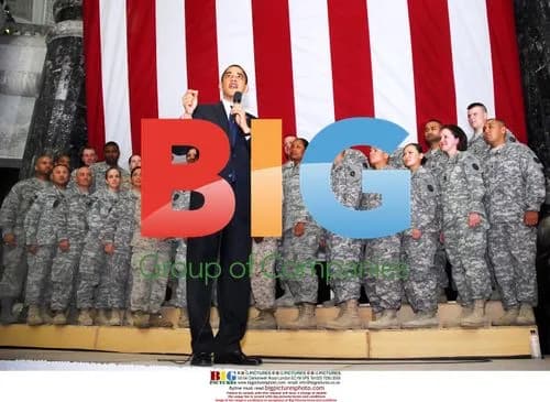 Obama Visits Troops in Iraq