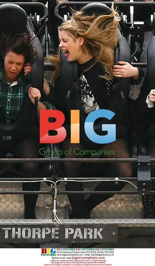 Peaches Geldof at Thorpe Park