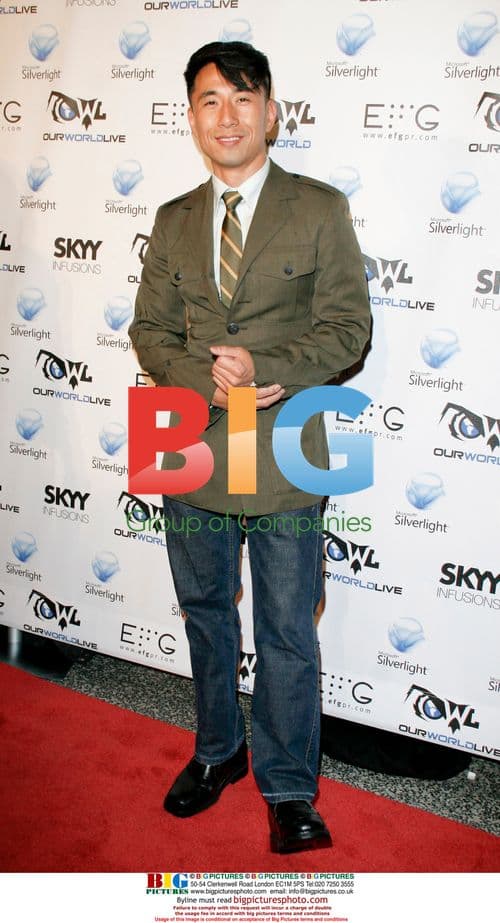 James Kyson Lee at "Our World Live" event