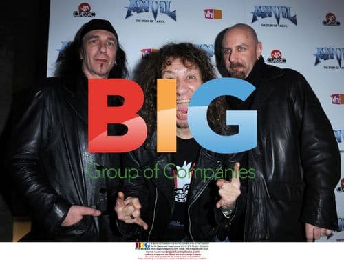 Anvil Band Members at LA Premiere