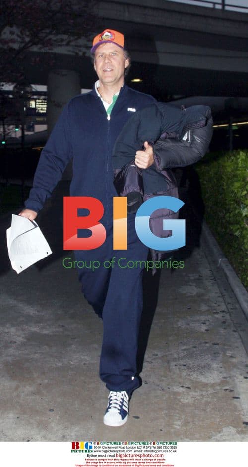 Will Ferrell arrives at LAX in casual outfit