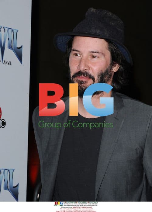 Keanu Reeves at "Anvil! The Story of Anvil" Premiere