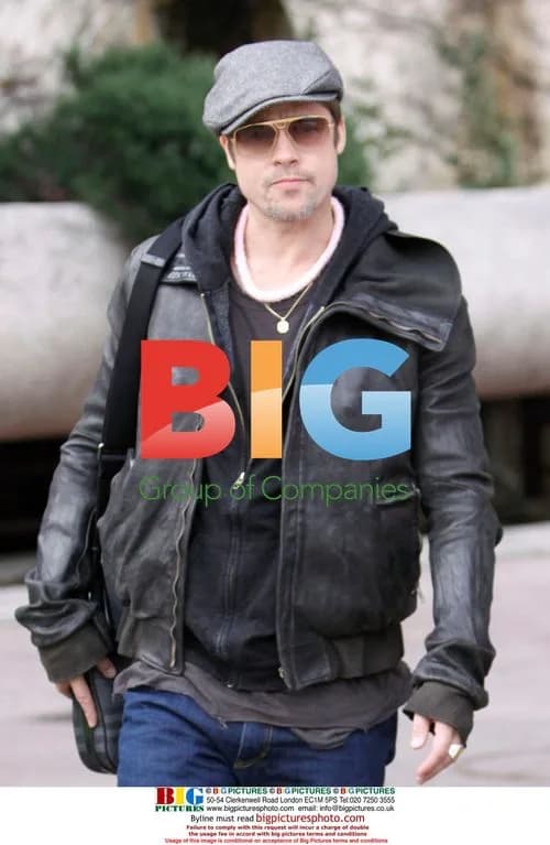 Brad Pitt Arriving at Marseille Airport