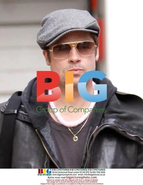 Brad Pitt Arriving at Marseille Airport
