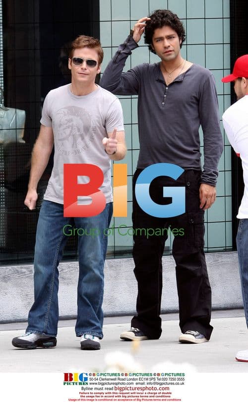 Entourage Cast Filming in Beverly Hills