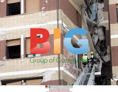 Earthquake aftermath in L'Aquila, Italy