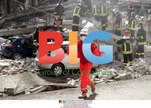 Earthquake rescue efforts in L'Aquila, Italy