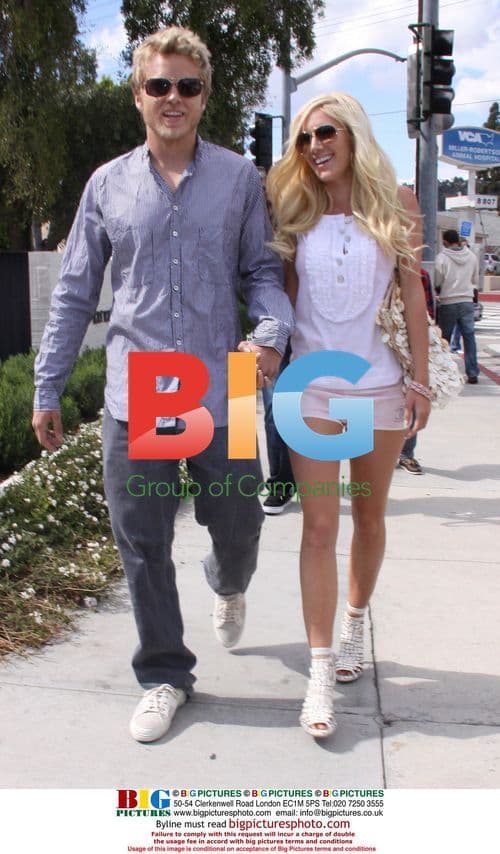 Heidi Montag and Spencer Pratt in Beverly Hills