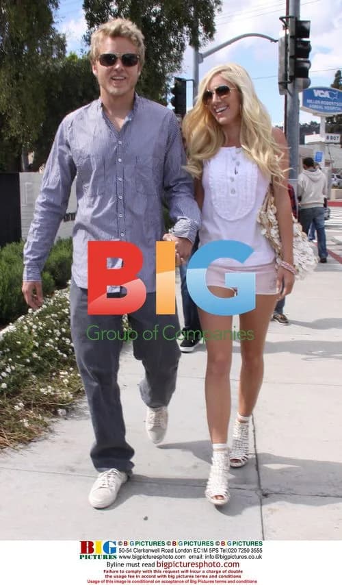 Heidi Montag and Spencer Pratt in Beverly Hills