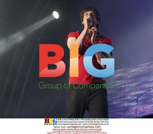 Snow Patrol perform at V Festival in Perth