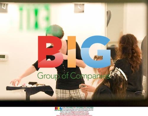 Fergie and Cameron Diaz at Salon