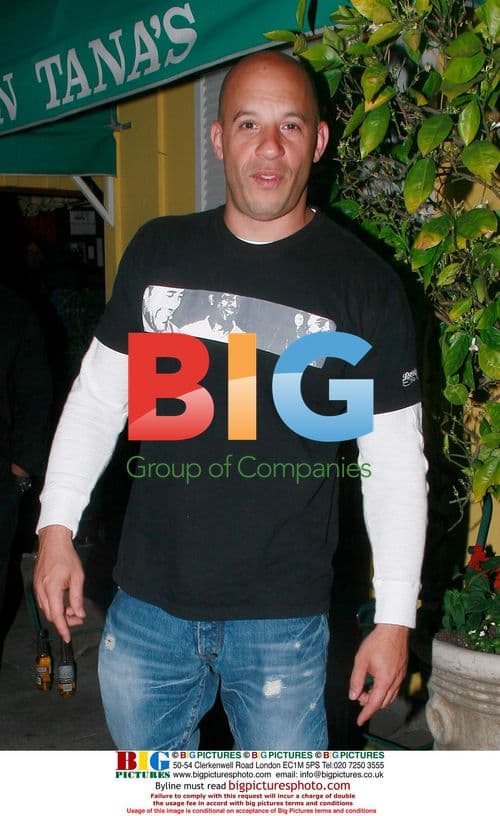 Vin Diesel and Fast & Furious Cast Dinner