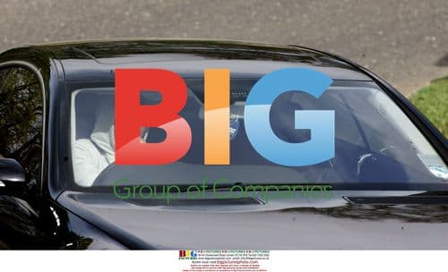 Ashley Cole arrives at Chelsea's training ground