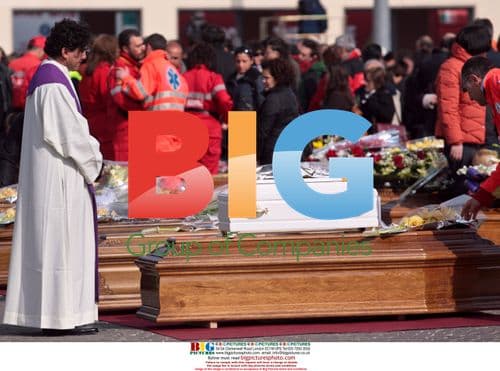 Thousands attend state funeral for Italy earthquake victims