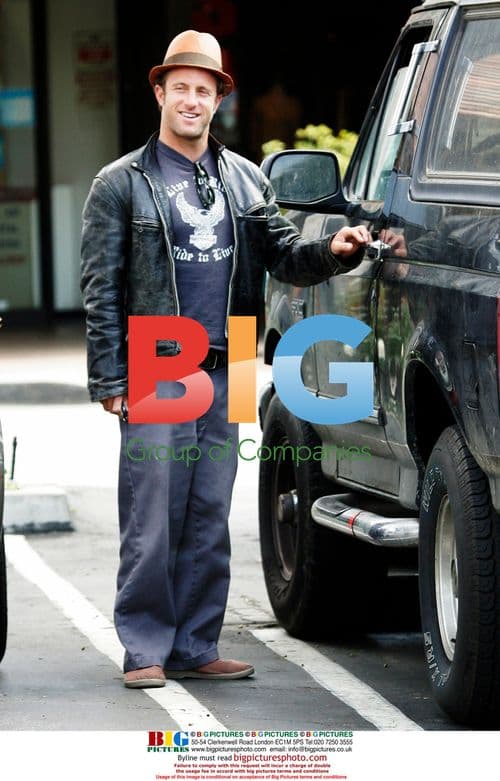 James Caan and son Scott lunch with John Voight