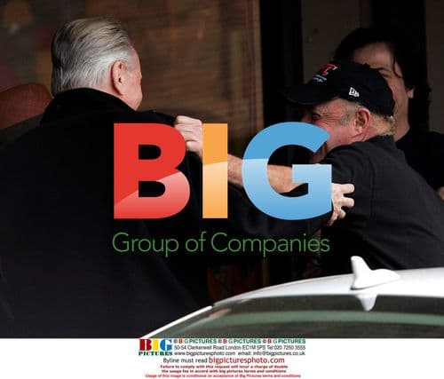 James Caan meets son Scott for lunch