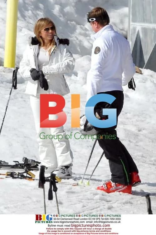 Geri Halliwell with new boyfriend at ski resort