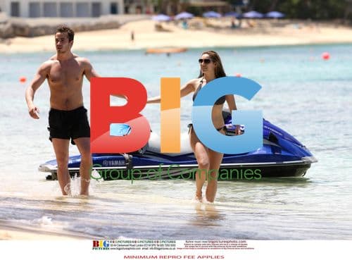 Kelly Brook and Danny Cipriani in Caribbean