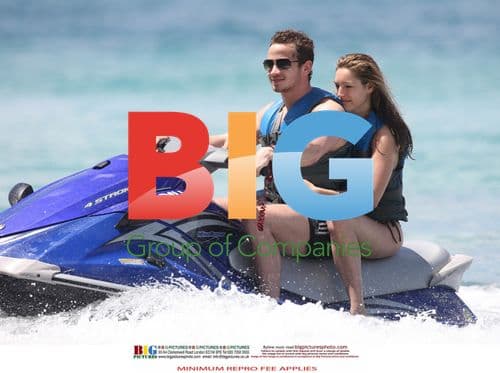 Kelly Brook and Danny Cipriani in Caribbean