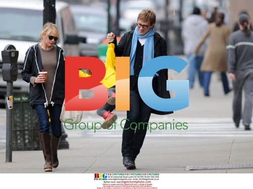 Michelle Williams on walk with daughter