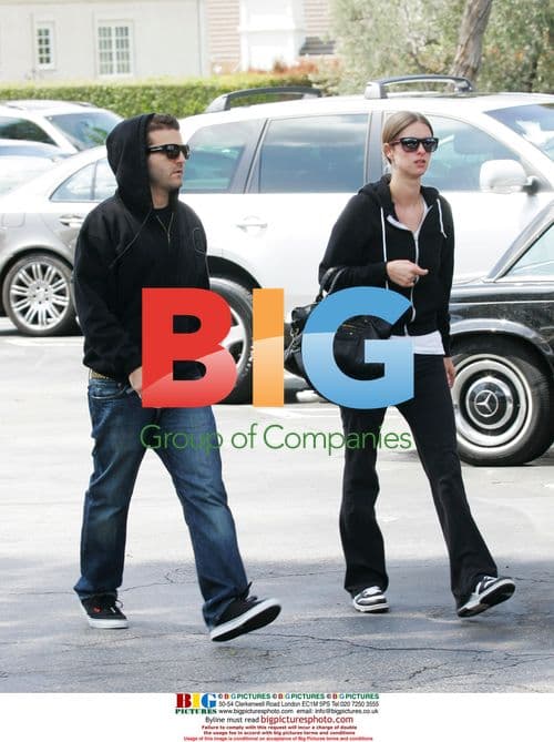 Nicky Hilton and David Katzenberg lunch in Bel Air