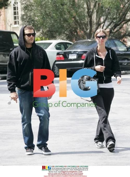 Nicky Hilton and David Katzenberg go to lunch