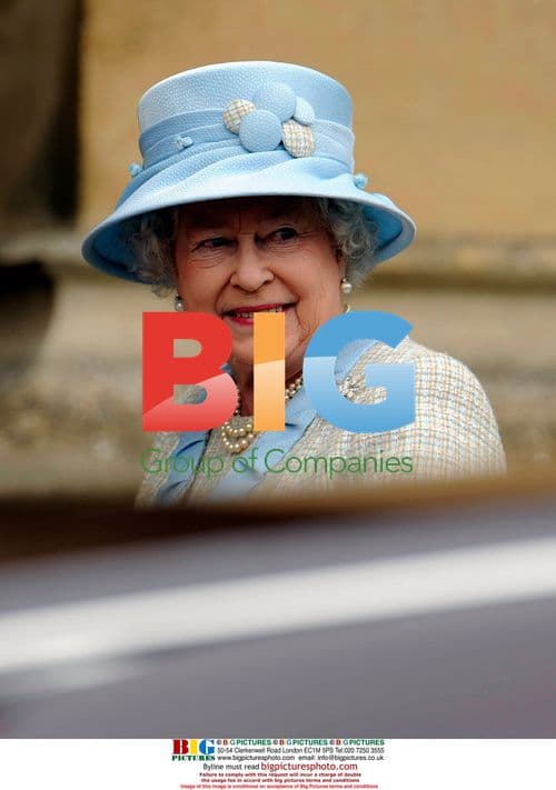 The Queen and Royal Family at Easter Service