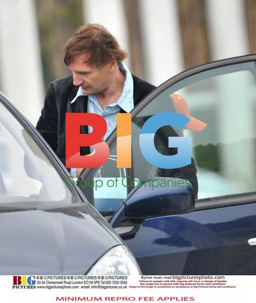 Liam Neeson with family on Easter holiday