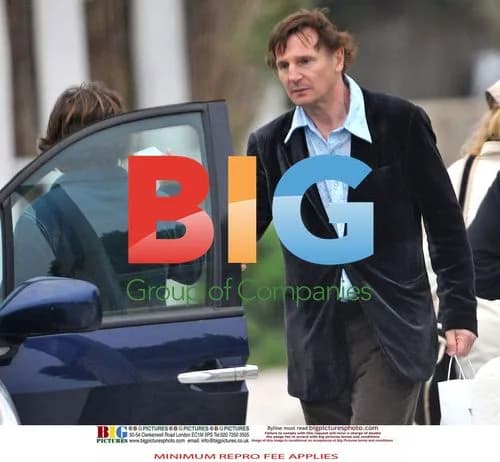 Liam Neeson and family on Easter holidays