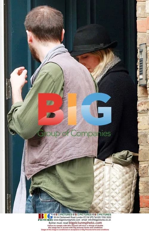 Russell Brand Leaving London Home with Mystery Girl